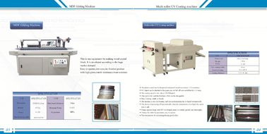 China 2 In1 máquina de colagem de papel semiautomática, poder da máquina de polonês 2.5KW da borda fornecedor