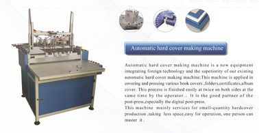 China Livro duro automático do foto da capa que faz a máquina com colagem da máquina fornecedor