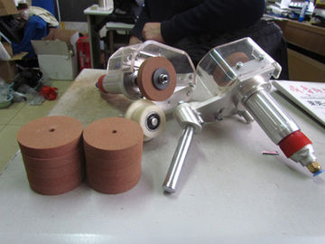 China Ponto baixo manual Handheld - da máquina de vidro do supressão da borda de E sistema de controlo pneumático fornecedor