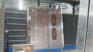 China Velocidade de lavagem das máquinas de lavar 2~7m/minuto de vidro industrial vertical de aço inoxidável fornecedor