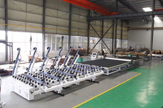 China Cortador de vidro dado forma automático de vidro de máquina de corte do Cnc da elevada precisão, linha de corte de vidro do CNC, máquina de corte de vidro do CNC fornecedor