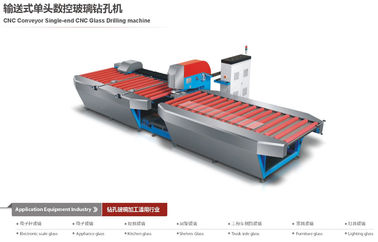China Sistema de controlo de vidro solar fotovoltaico habilitado válido do CNC da máquina de perfuração fornecedor