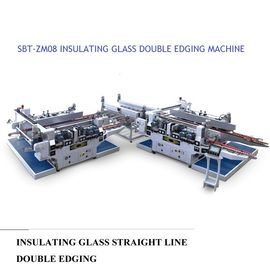 China Linha reta de vidro de isolamento elevado desempenho dobro de vidro da máquina do Edger, linha reta máquina dobro de vidro do Edger fornecedor