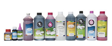 China Tinta de impressora UV para a impressão de tingidura de pano/tampão, tinta de impressora compatível impermeável fornecedor