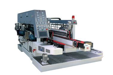 China motores dobro de vidro da máquina 16 da afiação de 55mm, equipamento de chanfradura do vidro de baixo nível de ruído fornecedor