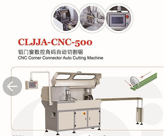China A mitra dobro de canto viu a máquina da serra do corte da chave do canto do CNC da maquinaria da janela de alumínio fornecedor