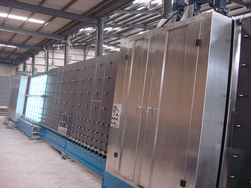 China Linha de produção de vidro de isolamento vertical de aço inoxidável, máquina de vidro de isolamento automática completa, linha automática de DGU fornecedor