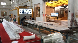 China Comprimento de madeira da máquina 6.5m da imprensa do calor da sublimação da textura do perfil de alumínio fornecedor