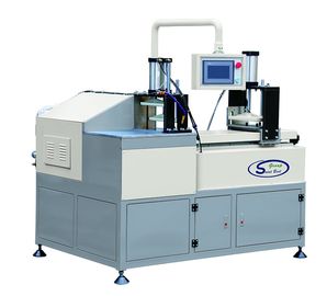 China O corte de canto automático do conector da maquinaria de baixo nível de ruído da janela de alumínio considerou a máquina fornecedor