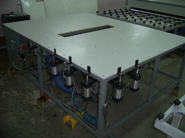 Linha de produção de vidro de isolamento do espaçador estavelmente morno da borda com inclinação da tabela de /Floating, linha morna do espaçador IGU da borda, linha de DGU fornecedor