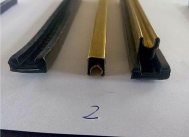 Espaçador morno da borda da forma de T para a cor preta de vidro de isolamento decorativa fornecedor