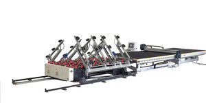 Linha de corte de vidro de isolamento dada forma automática do CNC, linha de corte de vidro automática fornecedor