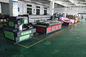 Impressoras UV do leito do Inkjet piezoeléctrico grandes 2500X1300mm CMYK+W/CMYK fornecedor