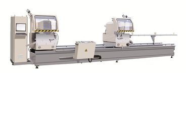 Máquina de corte de alumínio do quadro de janela do PVC viu da mitra da cabeça do dobro do perfil do CNC/CNC fornecedor
