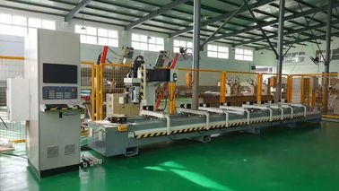 Máquina do router do CNC de 3 linhas centrais, máquina 380V 50HZ da janela de alumínio fornecedor