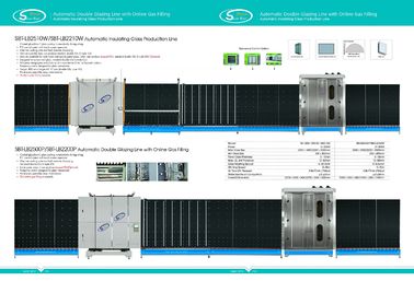 A vitrificação dobro do controle do PLC isolou a máquina de vidro 900units/capacidade do dia fornecedor