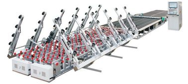 Máquina de corte de vidro do CNC para o triângulo/trapézio/em linha reta o corte de vidro de Edge+Simicircle, CNC Machie de corte de vidro fornecedor
